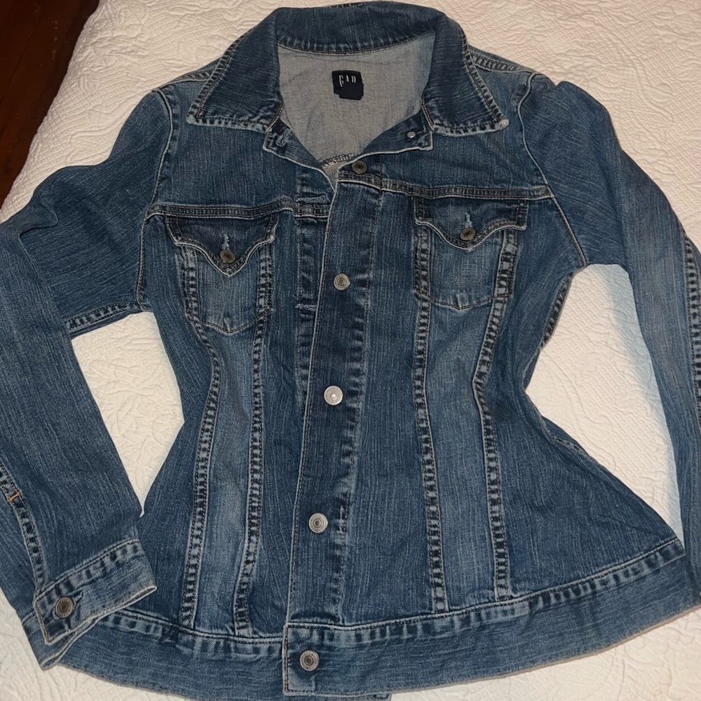 GAP Blue Denim Jean Jacket
